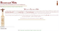 Desktop Screenshot of brentwoodmills.com